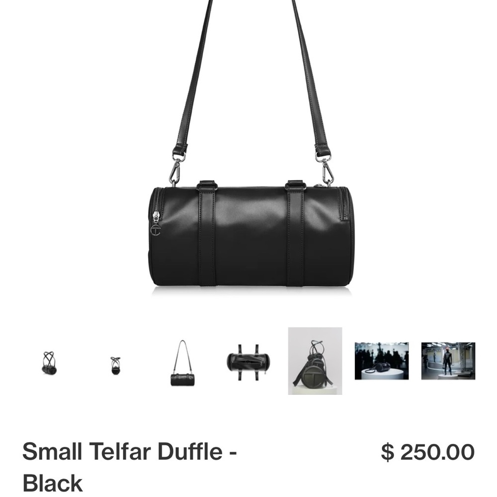 telfar mini duffle bag